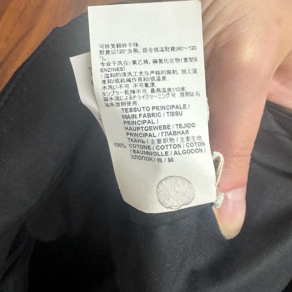 Marni Black Cotton Tailored Pants IT 42 US 6 - Picture 4 of 7
